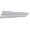 Ekena Millwork 5 5/8"H x 6 3/8"P x 8 1/2"F x 94 1/2"L Versailles Smooth Crown Moulding MLD05X06X08VE - alternate 4